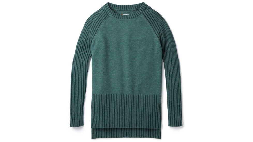 Smartwool Ripple Creek Tunic Sweater-Women's, Mediterranean Green H, Extra Large, SW000322A60-XL