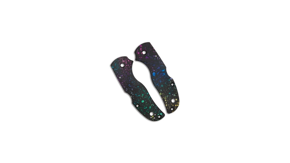 Ripp'S Garage Tech Spyderco Native 5, Black/Spectrum, One Size, BHQ-202883