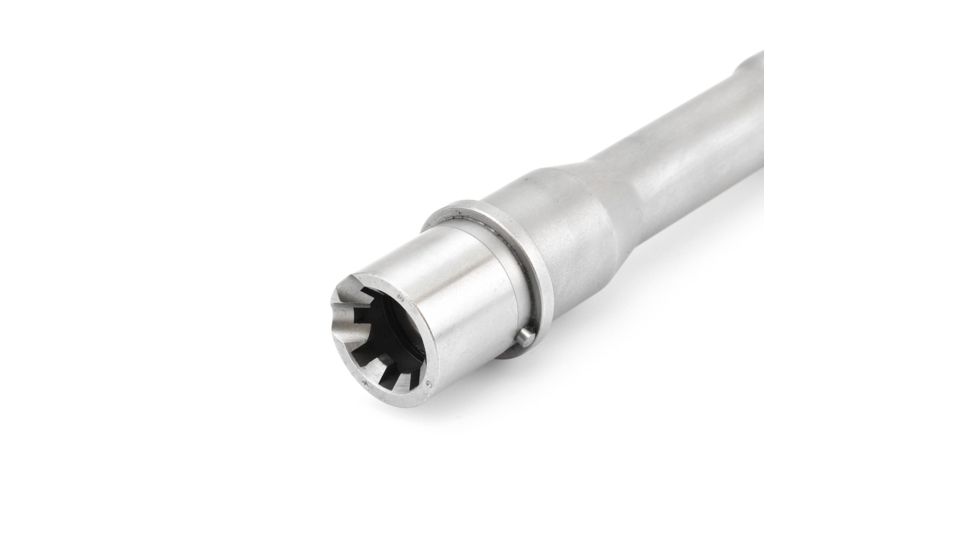 RISE Armament 10.5 Inch Barrel, 1/7 Twist, 416R Stainless Steel, Glass Bead Satin Finish, 10.5 inch, Silver, BK-105-300-SS