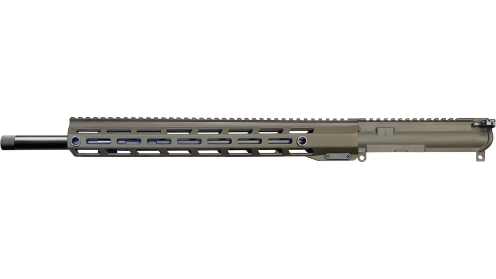 RISE Armament AR-15, 6mm ARC, 18in Complete Upper Receiver, Rifle Length, 1-7 Twist, 1/2x28, Patriot Brown, RA-6ARC-CU-BRN-18