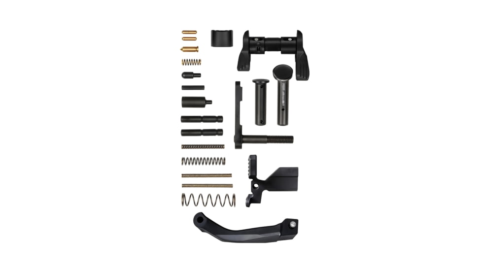 RISE Armament AR-15s Premium Lower Parts Kit, Black, 12003-ADV