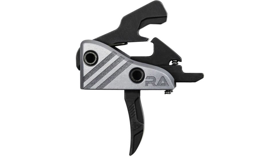 RISE Armament BLITZ 3.5lb Drop-In Trigger w/ Anti Walk Pins, Silver/Black, RA-524-BLK