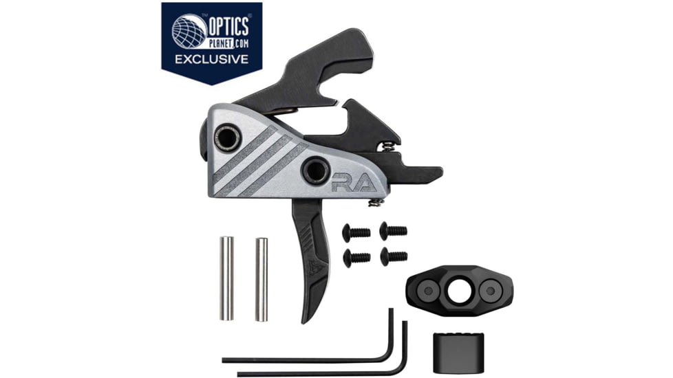OpticsPlanet Exclusive RISE Armament Blitz Trigger, Single Stage System, 3.5 lb Pull Weight, Black, RA-524-601-010-BLK