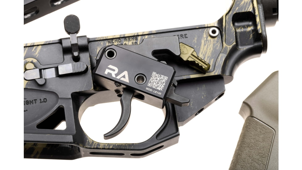 Rise Armament LE145 Tactical Trigger, Black, Small, LE145