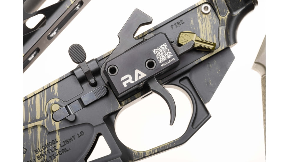 Rise Armament LE145 Tactical Trigger, Black, Small, LE145