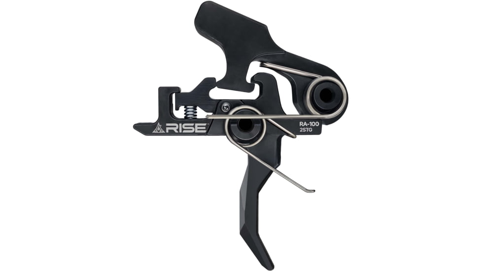 Rise Armament OPMOD HEX-C 2-Stage Trigger, Curved, 4.5 lb, Black, RA-100-HEXC-BLK