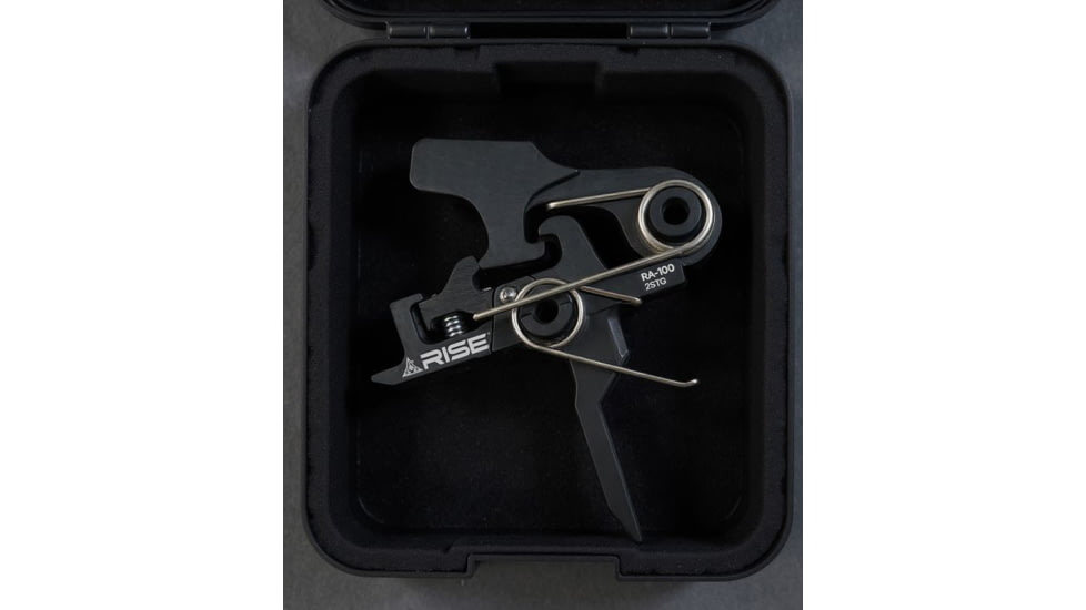 RISE Armament RA-100 Two-Stage Trigger, Flat, 4.5 lb, Black, RA-100F