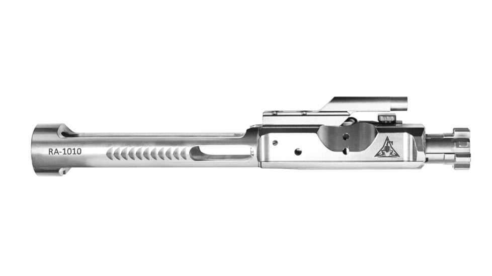 RISE Armament RA-1010 Low-Mass Bolt Carrier Group, .223/5.56, AR-15, M16, Nickel Boron, Silver, RA-1010-NiB