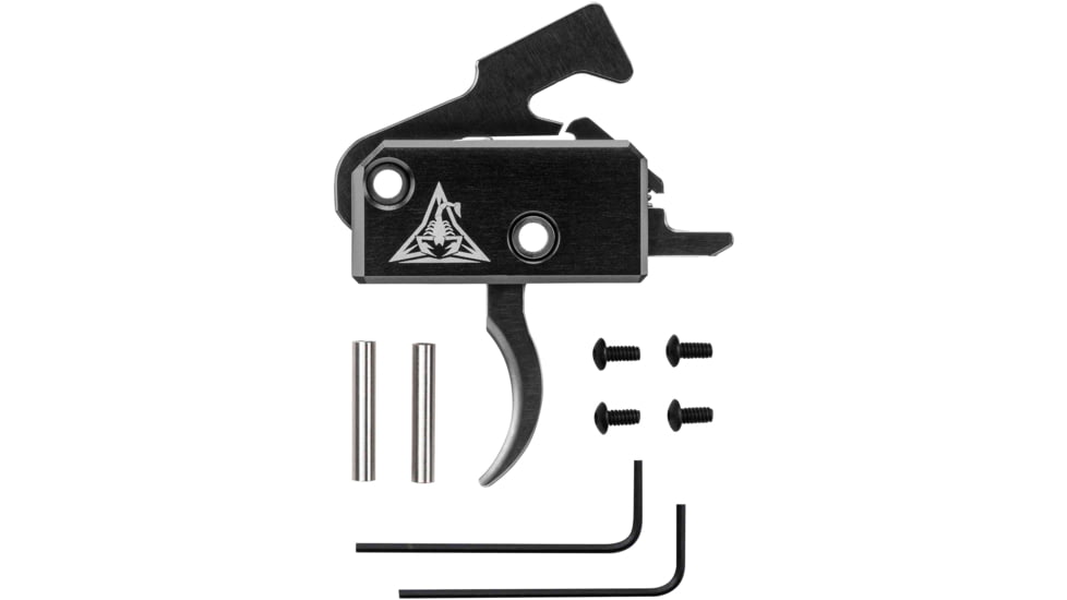 RISE Armament RA-140 Come and Take It Special-Edition Super Sporting Trigger, Curved, 3.5 lb, Black, RA-140-CTI