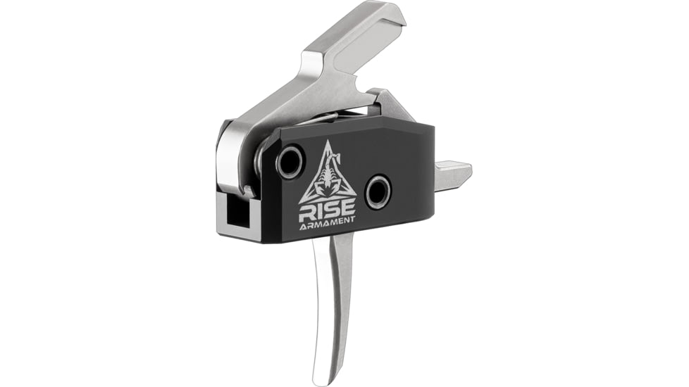 Rise Armament RA-434 High Performance Trigger w/Anti-Walk Pins, .308/.223 AR, Silver, RA-434-SLVR