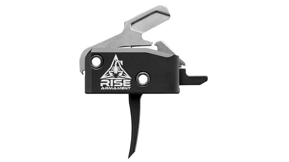 Rise Armament RA-434 High Performance Trigger w/Anti-Walk Pins, .308/.223 AR, Black, RA-434-BLK 