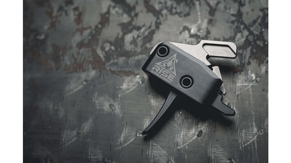 Rise Armament RA-434 High Performance Trigger w/Anti-Walk Pins, .308/.223 AR, Black, RA-434-BLK
