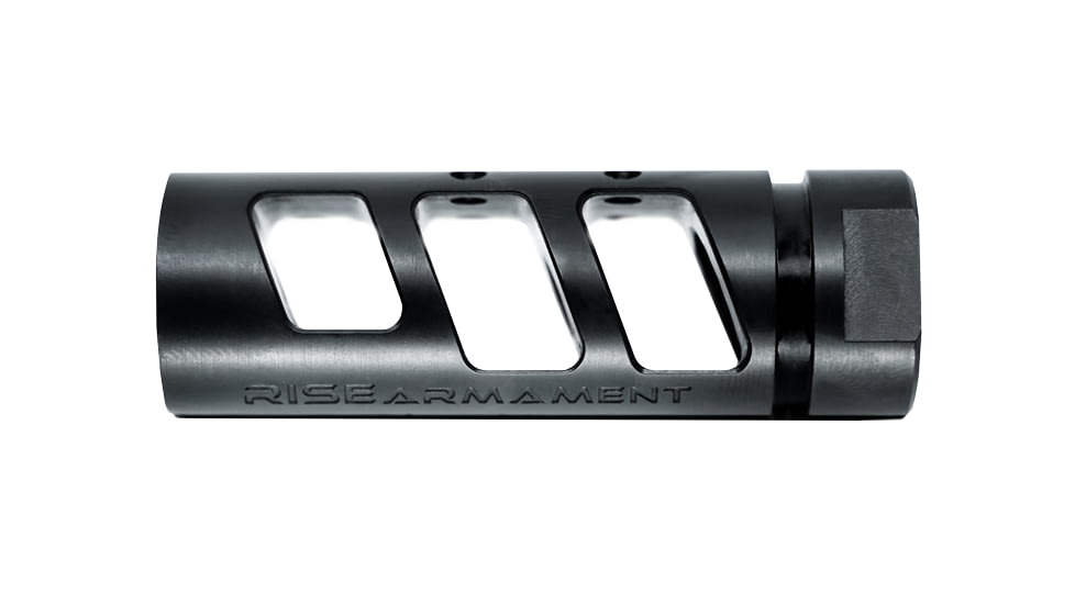 Rise Armament RA-701 Compensator .223/5.56, 1/2x28, Black RA-701-BLK