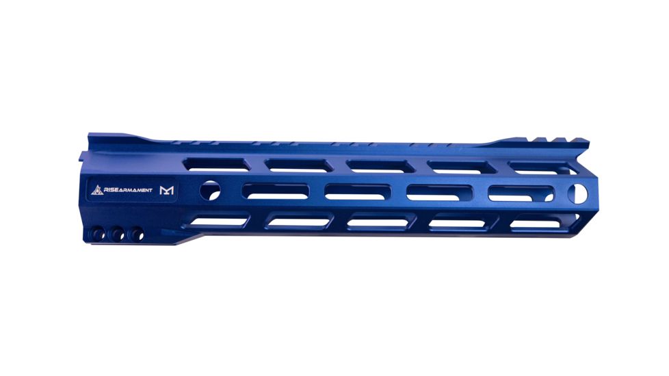 RISE Armament RA-905 Handguard, M-LOK, AR-15, 10in, 6061-T6 Billet Aluminum, Anodized, Patriot Blue, RA-905-100-BLU
