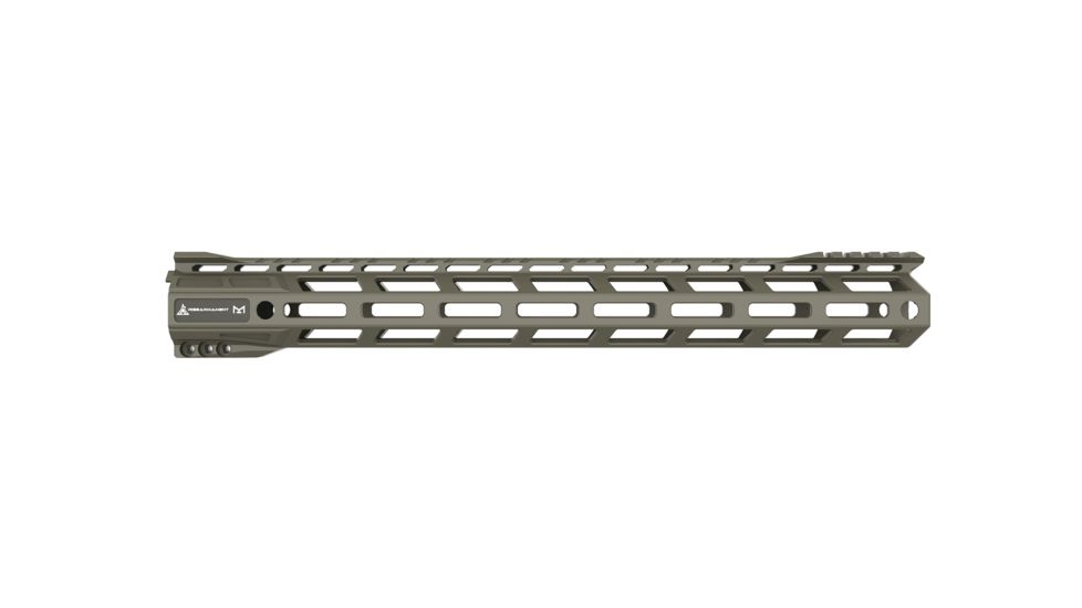 RISE Armament RA-905 Handguard, M-LOK, AR-15, 15in, 6061-T6 Billet Aluminum, Cerakote, Foliage Green, RA-905-150-FG