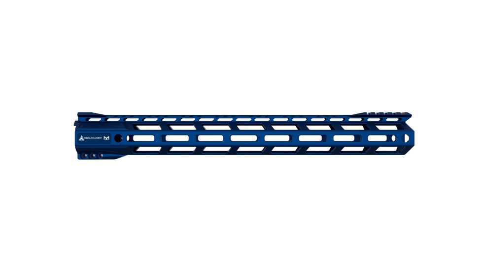 RISE Armament RA-905 Handguard, M-LOK, AR-15, 15in, 6061-T6 Billet Aluminum, Anodized, Patriot Blue, RA-905-150-BLU