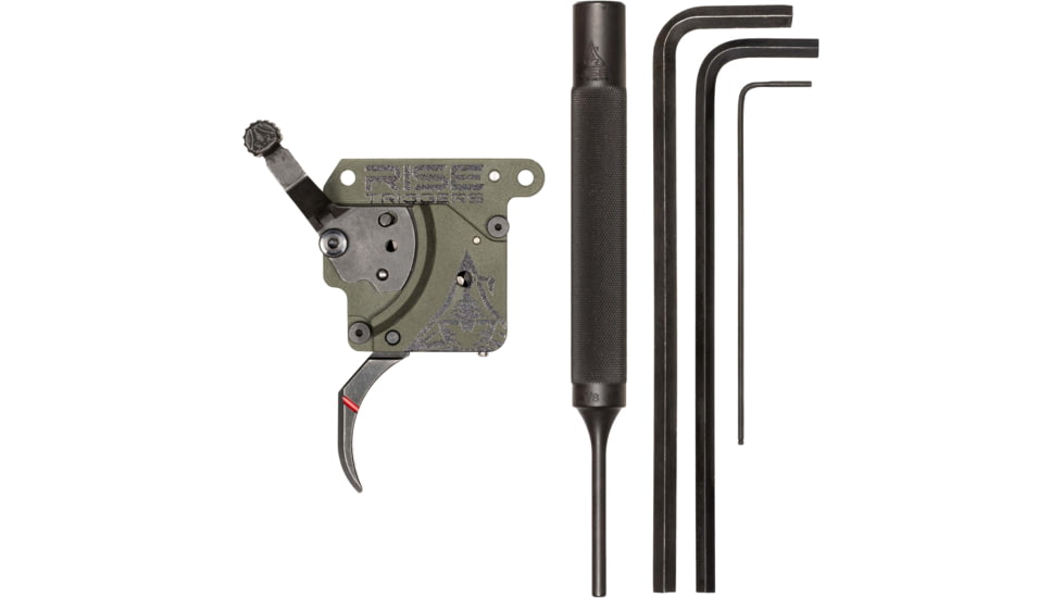 RISE Armament Reliant Hunter Rem 700 Drop-In Trigger, Green/Black, RA-740