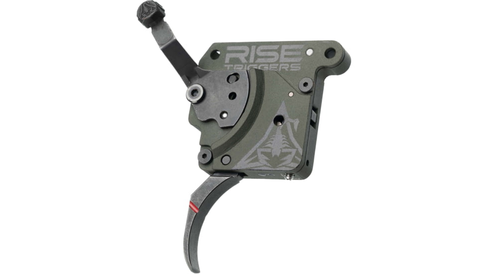 RISE Armament Reliant Hunter Rem 700 Drop-In Trigger, Green/Black, RA-740
