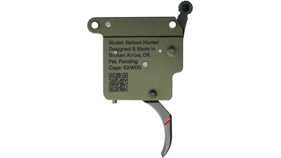 RISE Armament Reliant Hunter Rem 700 Drop-In Trigger, Green/Black, RA-740