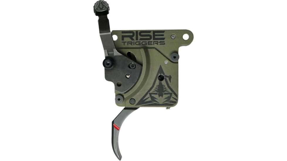RISE Armament Reliant Hunter Rem 700 Drop-In Trigger, Green/Black, RA-740