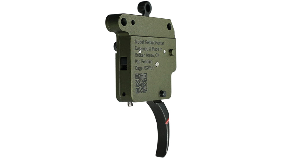 RISE Armament Reliant Hunter Rem 700 Drop-In Trigger With Bolt Release, Green/Black, RA-740-BC
