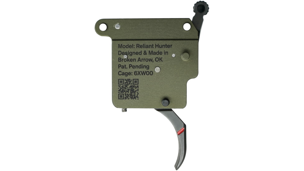 RISE Armament Reliant Hunter Rem 700 Drop-In Trigger With Bolt Release, Green/Black, RA-740-BC
