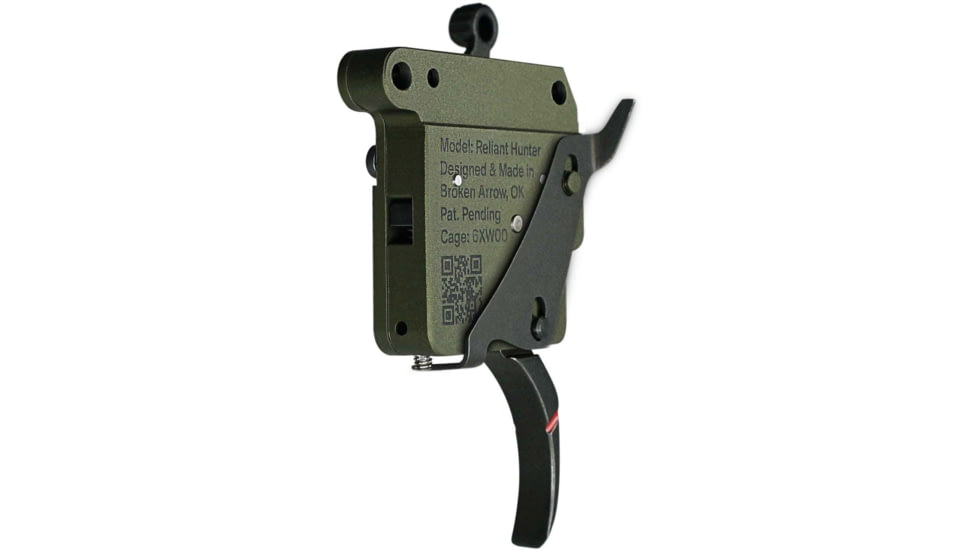 RISE Armament Reliant Hunter Rem 700 Drop-In Trigger With Bolt Release, Green/Black, RA-740-BC