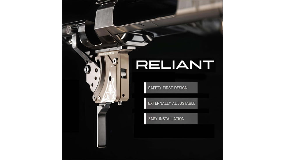 RISE Armament Reliant Pro Rem 700 Drop-In Trigger With Bolt Release, Flat Blade, FDE/Black, RA-735-F-BC