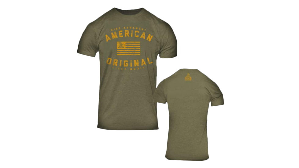 RISE Armament RISE Armament American Original T-Shirt - Mens, Military Green, Extra Large, MS-303-GRN-XL