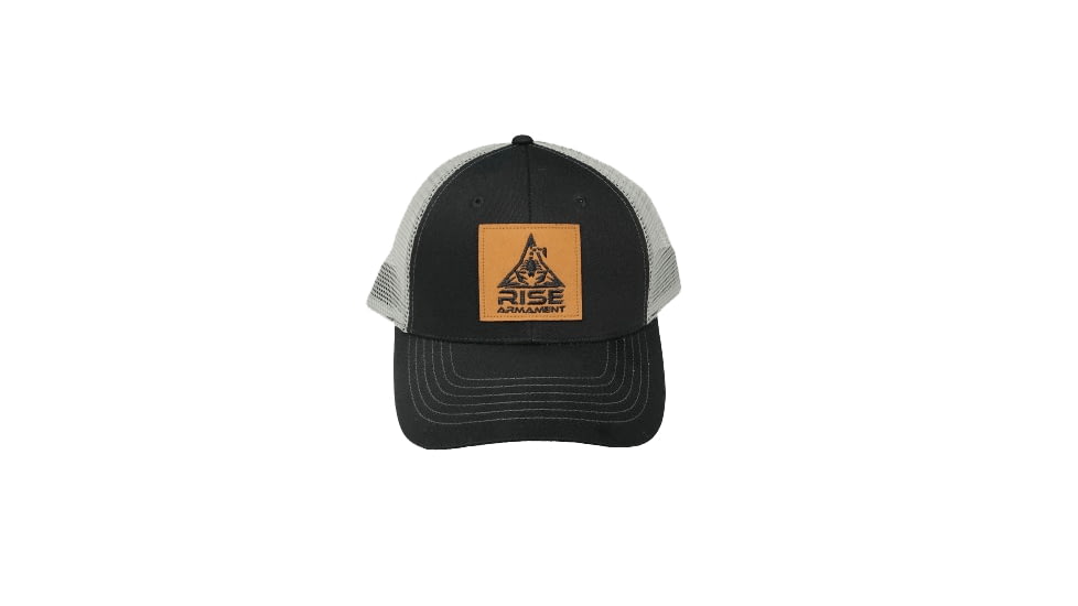 RISE Armament RISE Armament Spire Hat w/ Patch/Mesh-Back, Black, RH-107-BLK