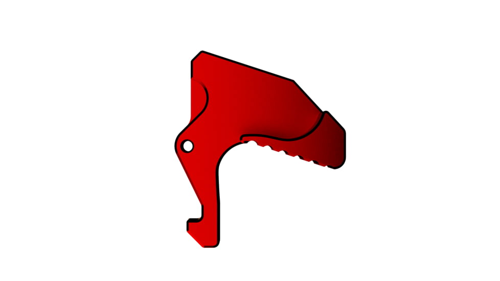 RISE Armament RISE Extended AR Charging Handle Latch, RISE Red, RA-212GI-RR