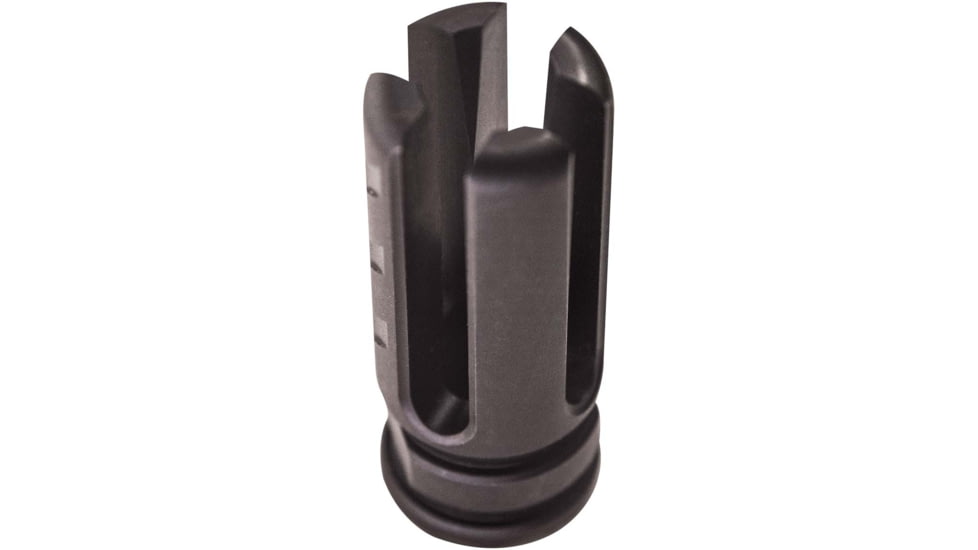 RISE Armament Veil Flash Hider, AR-15, .223 Caliber, 2.25in, 416R Stainless Steel, Nitride Black, RA-703-223-BLK