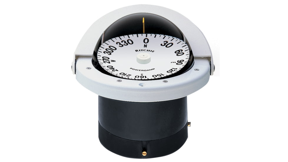 Ritchie FN-201W Navigator Compass - Flush Mount - White 10533