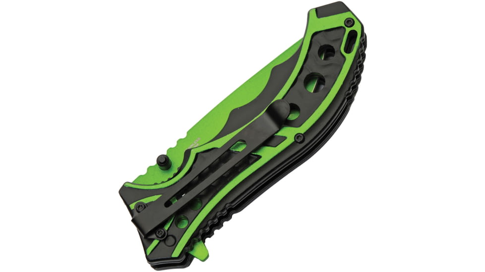 Rite Edge Caution Linerlock A/O Grn