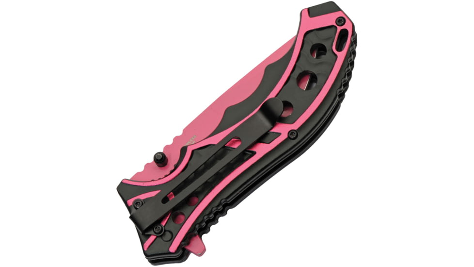 Rite Edge Caution Linerlock A/O Pnk