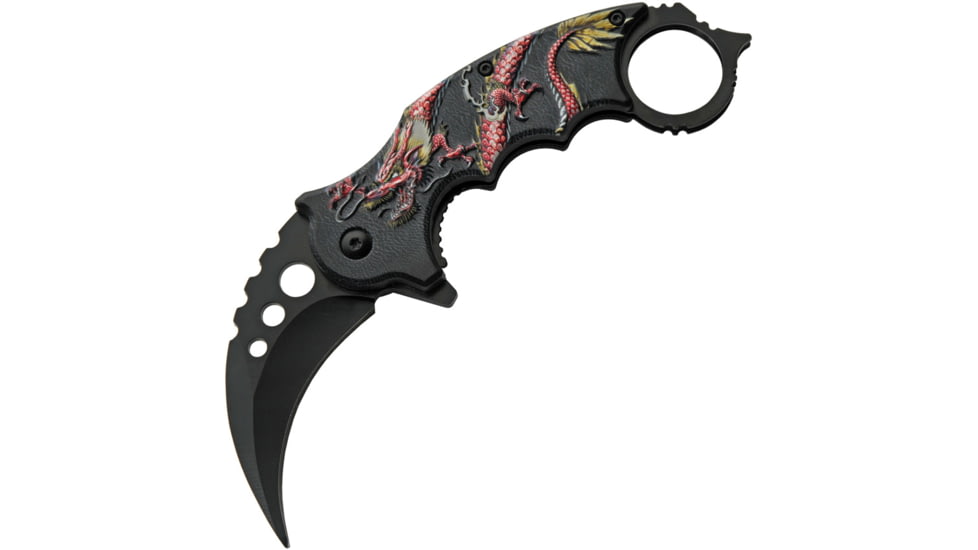 Rite Edge Dragon Linerlock A/O Red