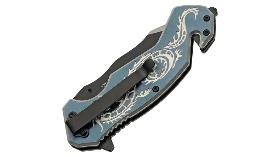 Rite Edge Flying Dragon Linerlock Sil