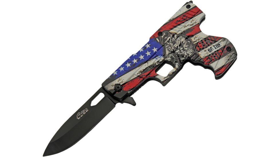 Rite Edge Gun Linerlock A/O Freedom
