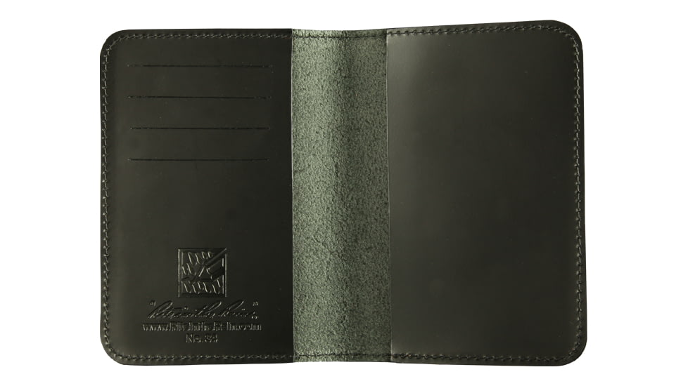 Rite in the Rain 3X5 COVER - BLACK LEATHER - SIDE, Black, 3 x 5 34