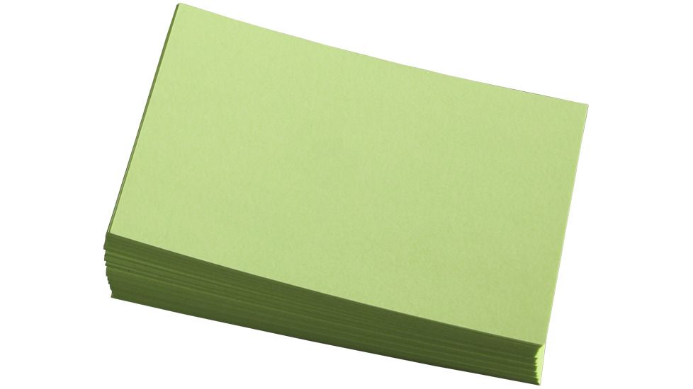 Rite in the Rain 3X5 INDEX CARDS - GREEN, Green, 3 x 5 991