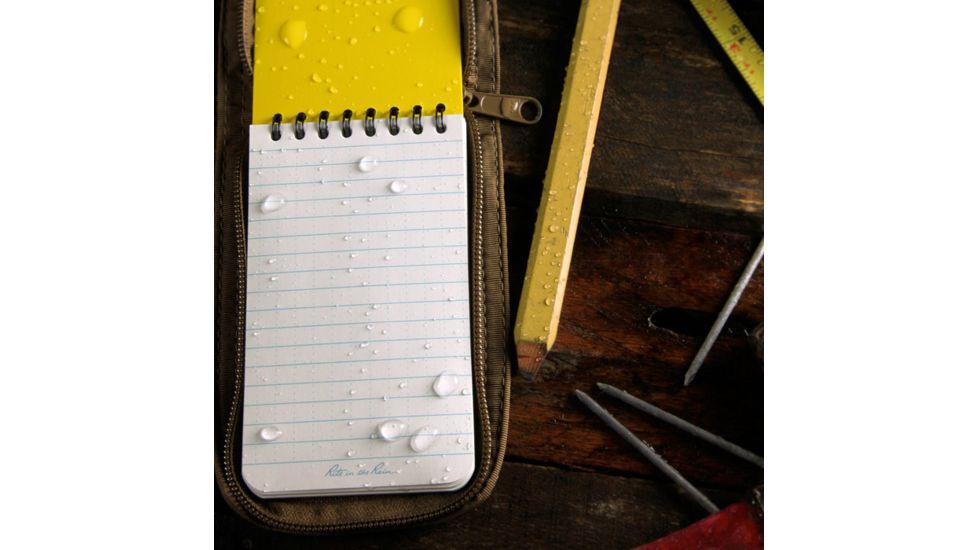 Rite in the Rain 3X5 NOTEBOOK - YELLOW, Yellow, 3 x 5 135