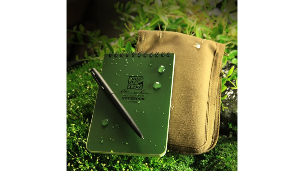 Rite in the Rain 4X6 KIT - GREEN, Green, 4 x 6 946-KIT