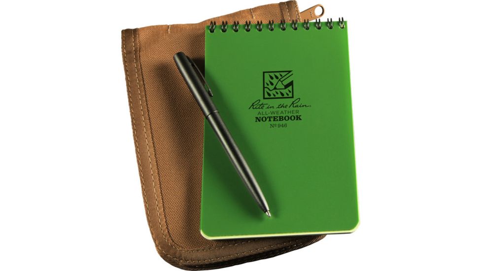 Rite in the Rain 4X6 KIT - GREEN, Green, 4 x 6 946-KIT