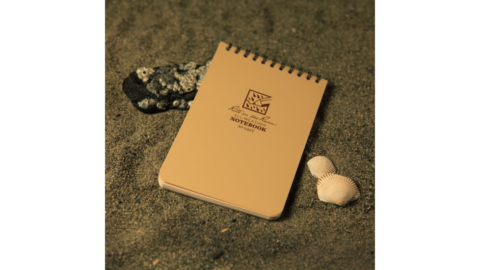 Rite in the Rain 4X6 NOTEBOOK - TAN, Tan, 4 x 6 946T