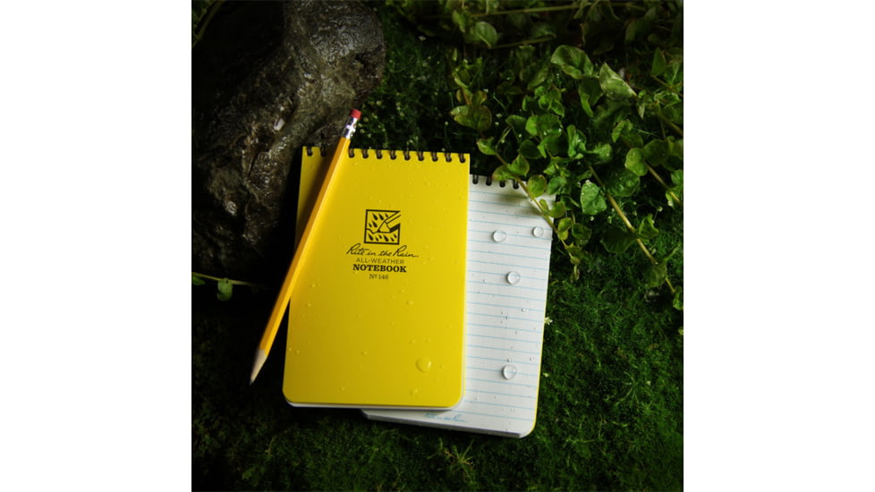 Rite in the Rain 4X6 NOTEBOOK - YELLOW, Yellow, 4 x 6 146