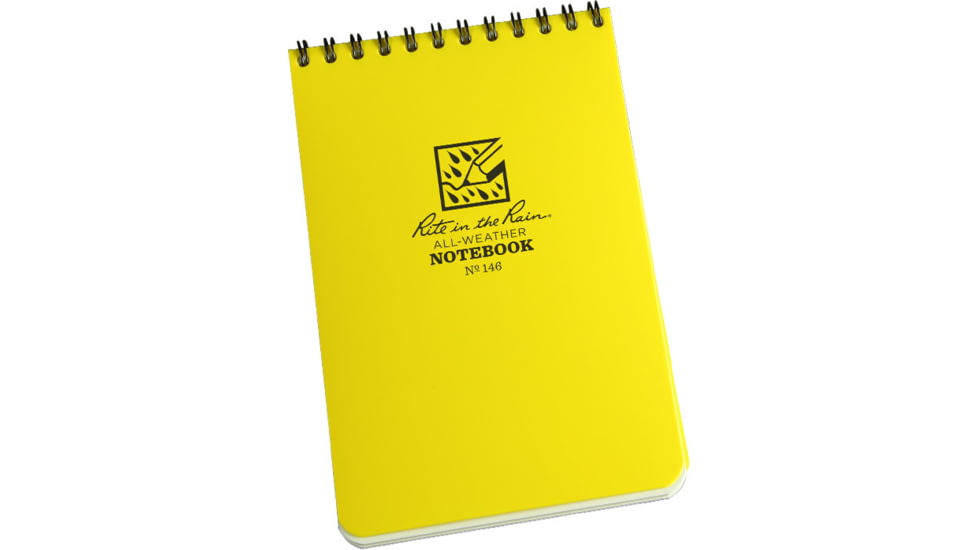 Rite in the Rain 4X6 NOTEBOOK - YELLOW, Yellow, 4 x 6 146
