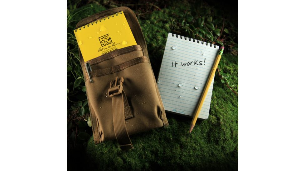 Rite in the Rain 4X6 POUCH KIT - YELLOW, Yellow, 4 x 6 146P-KIT