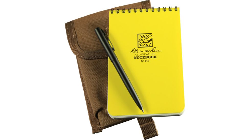 Rite in the Rain 4X6 POUCH KIT - YELLOW, Yellow, 4 x 6 146P-KIT