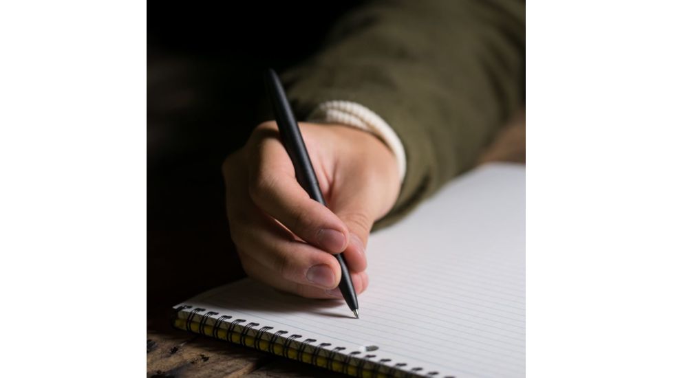 Rite In The Rain All-Weather Bullet Pen Black-Matte, Black, 3 3/4 96