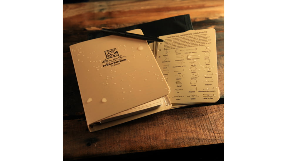 Rite in the Rain BINDER KIT - BLACK, Black, 5 5/8 x 7 1/2 9200B-KIT
